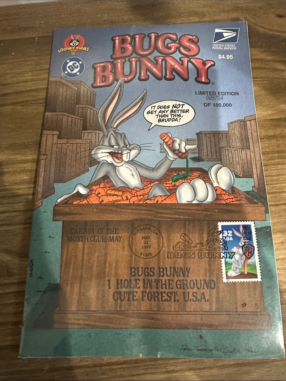 Bugs Bunny Comic Cover - Looney Tunes
